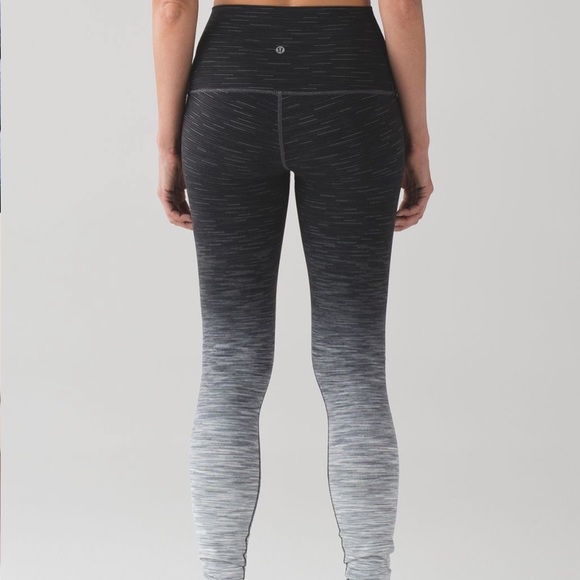 lululemon athletica Pants - Lululemon Wunder Under Hi-Rise Tight Ombre 31"
Space Dye Black Deep Coal